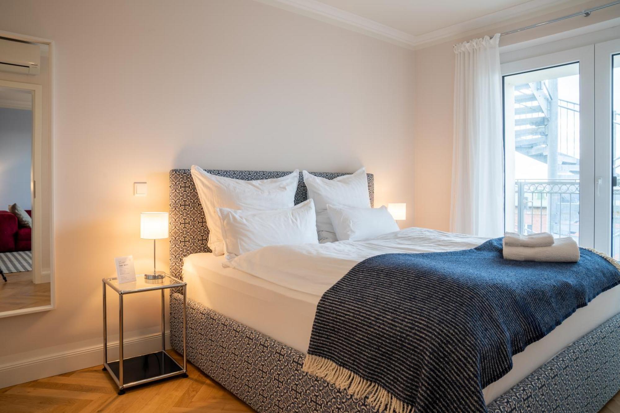 Cls Zentrale City-Wohnung In Hamburg Mit E-Laden Und Tiefgarage, Grosser Balkon, Blick Ueber Hamburg, Parkplatz, Cafe Im Haus, Bushaltestelle Direkt Gegenueber, Flex Check In Exterior foto